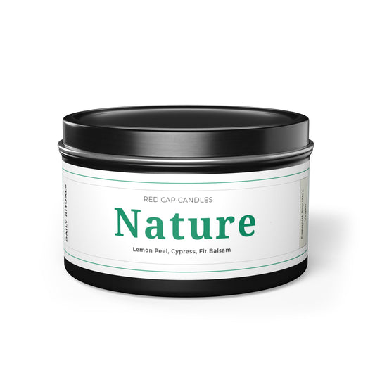 Daily Rituals: Nature Scent  Tin Candle (8 oz) - Premium Home Decor from Printify - Just $22! Shop now at Red Cap
