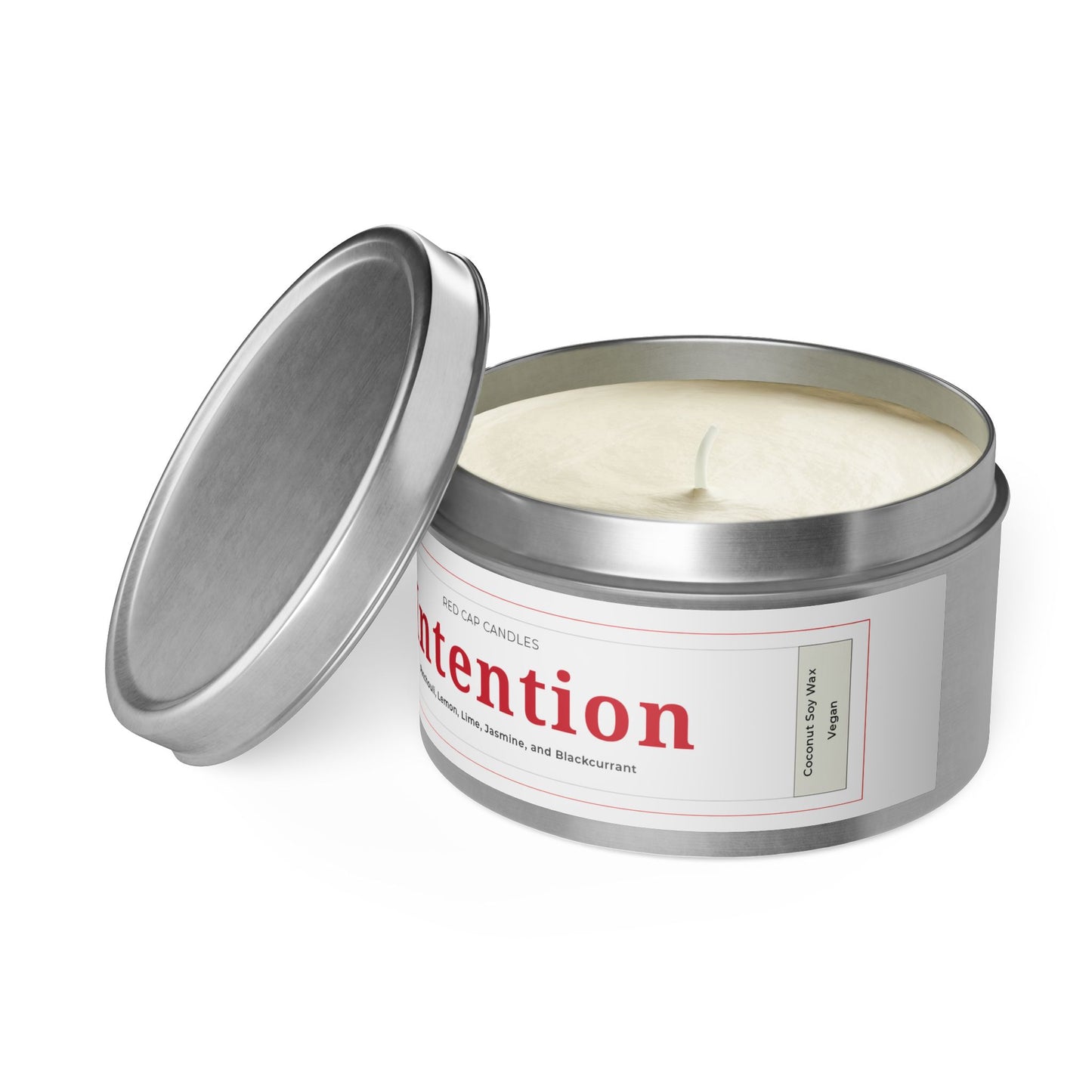 Daily Rituals: Intention Scent Tin Candle (8oz) - Premium Home Decor from Printify - Just $22! Shop now at Red Cap