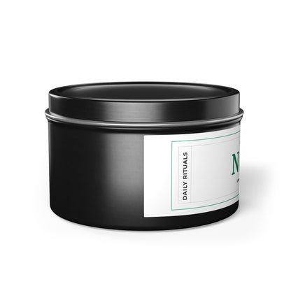 Daily Rituals: Nature Scent  Tin Candle (8 oz) - Premium Home Decor from Printify - Just $22! Shop now at Red Cap