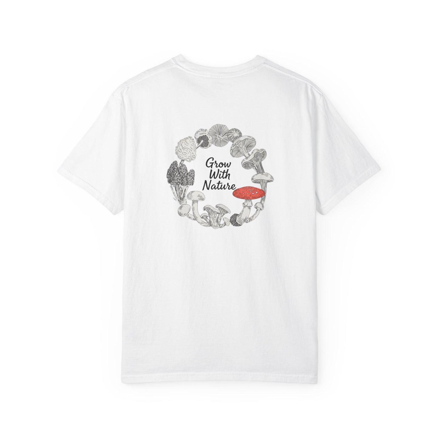 "Grow with Nature" Unisex T-shirt - Premium T-Shirt from Printify - Just $25! Shop now at Red Cap
