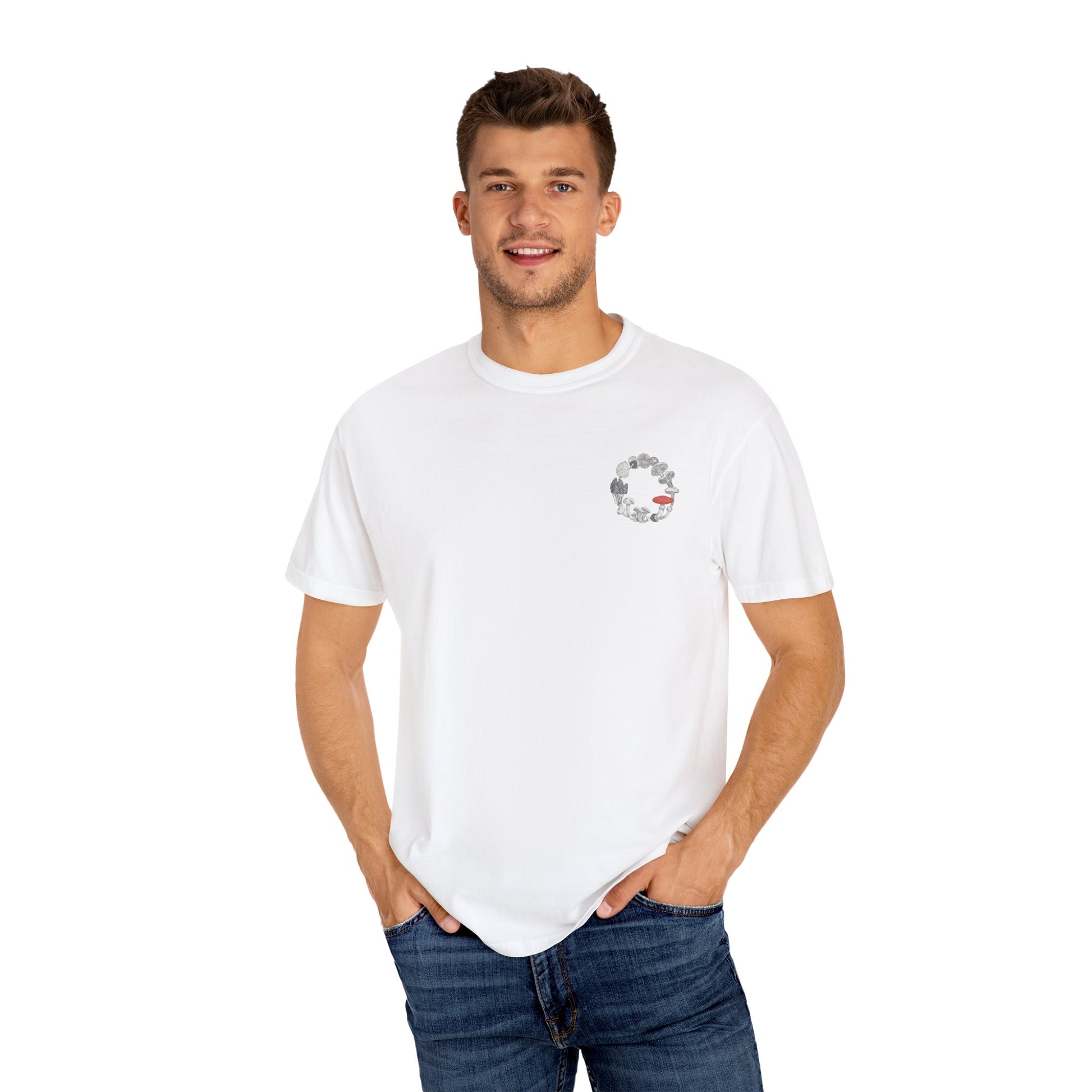 "Grow with Nature" Unisex T-shirt - Premium T-Shirt from Printify - Just $25! Shop now at Red Cap