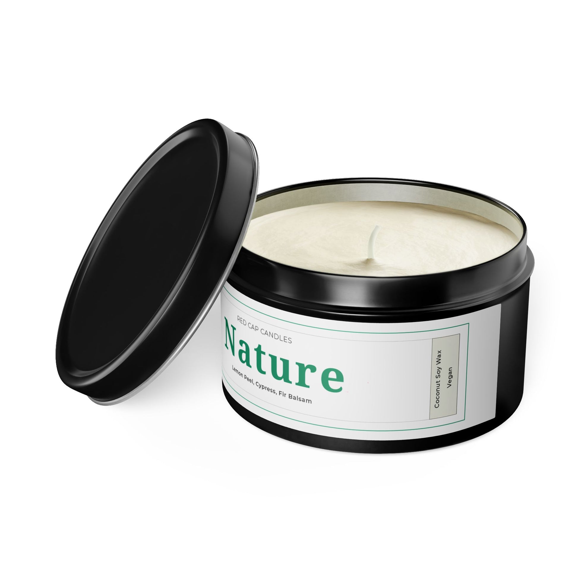 Daily Rituals: Nature Scent  Tin Candle (8 oz) - Premium Home Decor from Printify - Just $22! Shop now at Red Cap