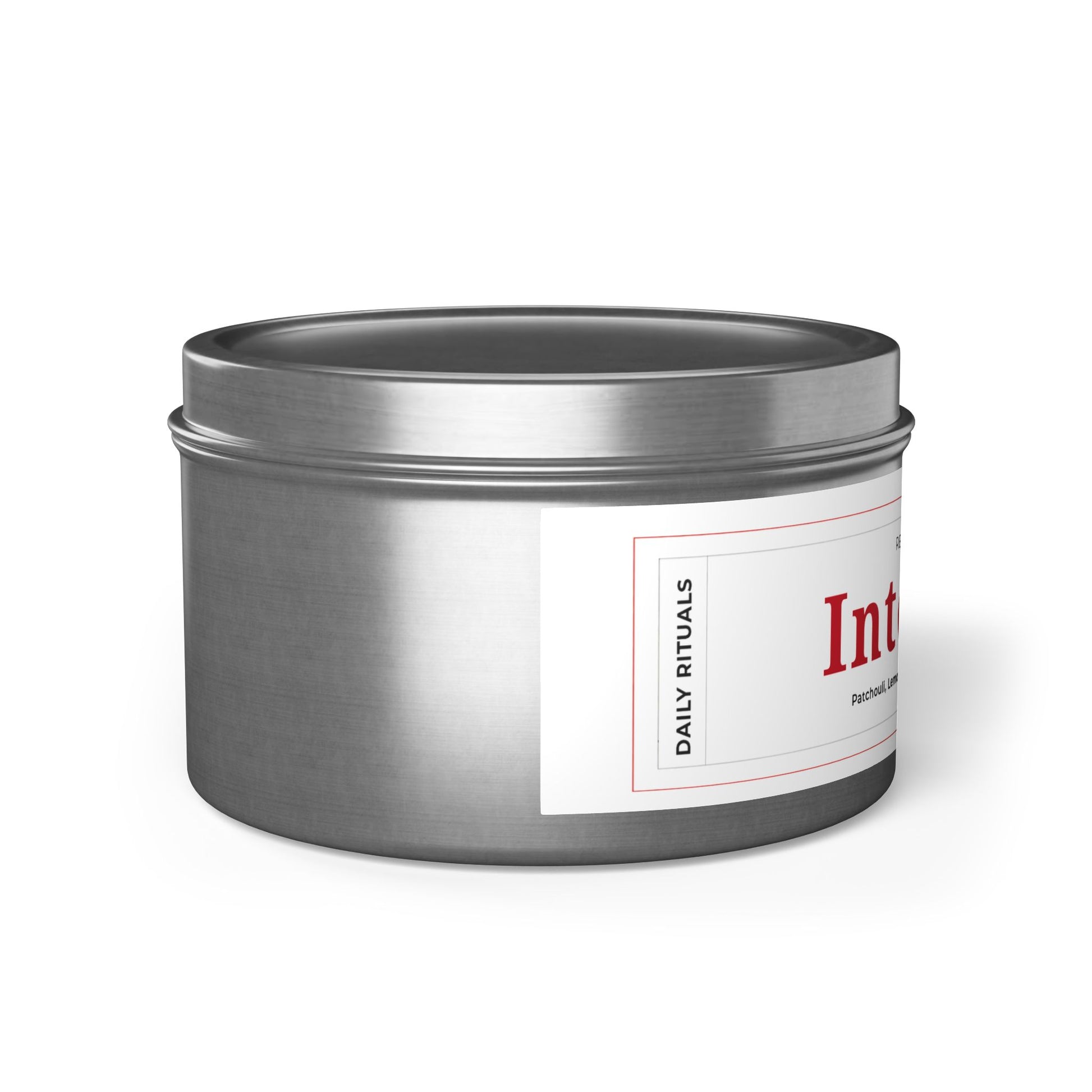 Daily Rituals: Intention Scent Tin Candle (8oz) - Premium Home Decor from Printify - Just $22! Shop now at Red Cap