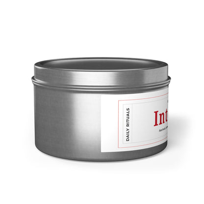 Daily Rituals: Intention Scent Tin Candle (8oz) - Premium Home Decor from Printify - Just $22! Shop now at Red Cap